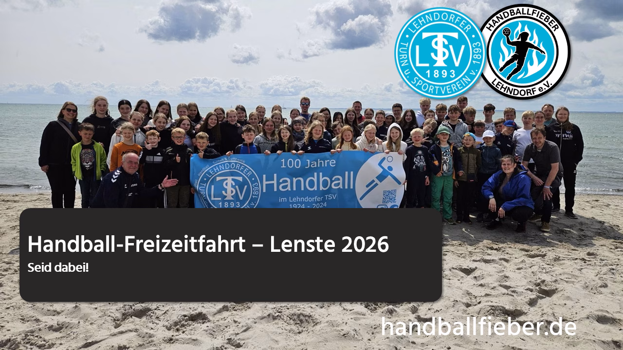 Handball-Freizeitfahrt – Lenste 2026